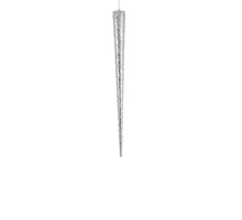Pegel hangend zilver - l60xb12xh12cm