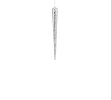 Pegel hangend zilver - l40xb8xh8cm