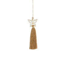 Hangkwast vlinder goud - h16xd5cm