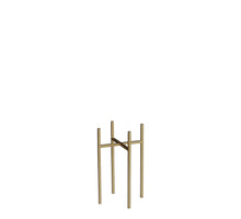 Scott plant standaard goud - l11,5xb11,5xh25cm