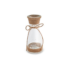 Rope carafe 'Love' Ø6,5x17,5cm, neck Ø4,5cm