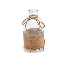Rope jar Ø8x16cm, neck Ø2,7cm