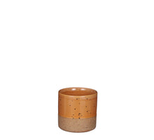Lago pot rond bruin - h7,5xd7,5cm