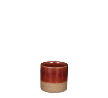 Lago pot rond d.rood - h7,5xd7,5cm