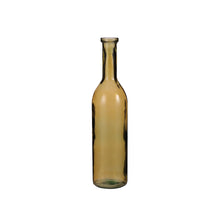 Rioja fles glas oker - h75xd18cm