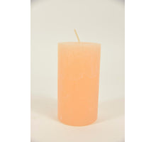 Kaars rustiek 110/60mm peach