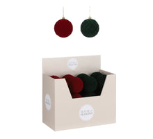 Unbreakable ball, red and green, 2 assorted - h8xd8cm