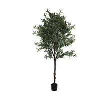 Tree olive tree artificial 130x120x230cm Green