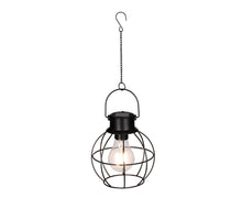 Dominic solar lamp zwart - h22xd14cm