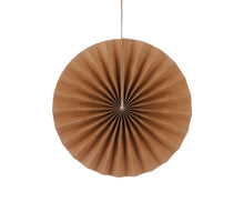 Waaier hangend bruin - h2xd30,5cm