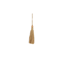 Ornament hangkwast beige - h12,5cm