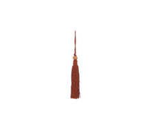 Ornament hangkwast bruin - h12,5cm