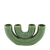 Vase ceramic 33x30x35cm Green