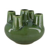 Ceramic vase 21.5x21.5x17cm Green