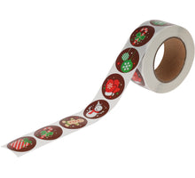 STICKERS ROL KERST 120 STS