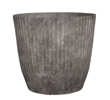 Rio pot rond l.grijs - h40,5xd45cm