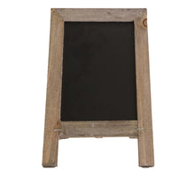 Blackboard stand 14x22,5x22,5cm Natural
