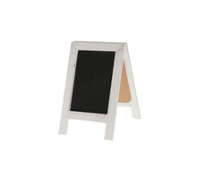 Stand wooden blackboard 14x22.5cm white