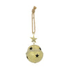 Bell metal with hanger 10x10x18cm Gold