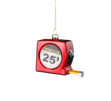 Ornament measuring tape red - l9xw3.5xh7cm