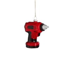 Ornament driller red - l9xw3.5xh9cm