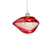 Ornament lips pink - h6.5cm