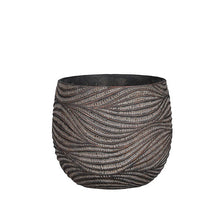 Hendrick pot rond bruin - h20xd23,5cm
