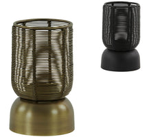 Candle Holder Metal Ø9.5x15CM 2 assorted