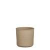 Momo pot cilinder taupe - h18xd19cm
