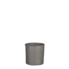 Momo pot cilinder l.grijs - h14xd14cm