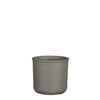 Momo pot cylinder l. gray - h18xd19cm