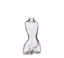 Silhouette vaas glas - l13,5xb9,5xh24,5cm