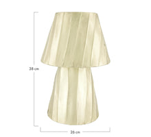 Table lamp metal 26x26x38cm Gold