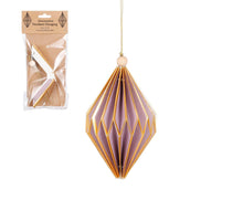 Ornament ui paars - h15,5xd12cm