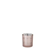 Arya tea light holder off white - h8xd7cm