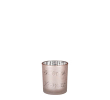 Arya tea light holder off white - h10xd9cm