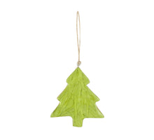 Hanger tree mango wood 10x1x8cm Green mix