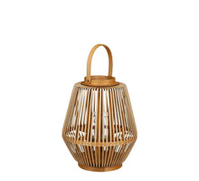 Havard windlicht bruin - h37xd31cm