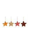 Hanger star fabric 14x4x14cm Mixed