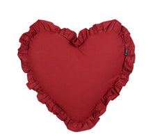 Kussen hart rood - l50xb45xh10cm