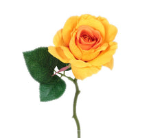 Roos oranje - l31cm