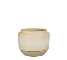 Aveiro pot rond taupe - h21xd25cm