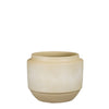 Aveiro pot round taupe - h21xd25cm
