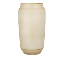 Aveiro vase round taupe - h50xd27cm
