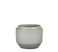 Aveiro pot rond l.grijs - h21xd25cm
