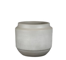 Aveiro pot rond l.grijs - h25xd31cm