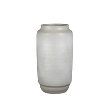 Aveiro vase round l. gray - h40xd22cm