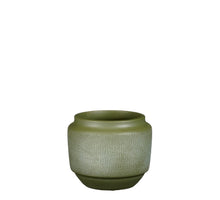 Aveiro pot rond d.groen - h17xd21cm