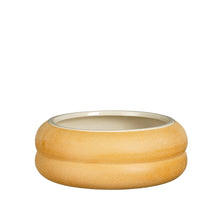 Glen bowl ochre - h11xd28cm