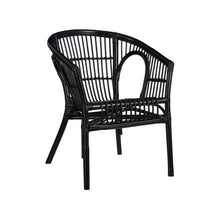 Zambia stoel zwart - l59xb58xh76cm